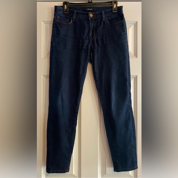J Brand Dark Stretchy Skinny Jeans, size 28 - Picture 2 of 8